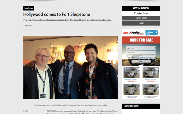 D Street’s CEO Supports South African City
